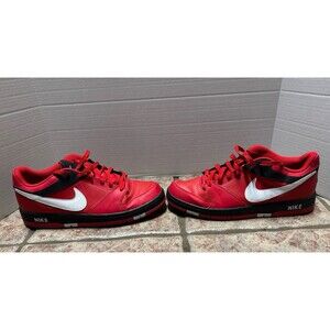 Nike mens 13 air prestige IV sneakers red 488428-610 lace up low top